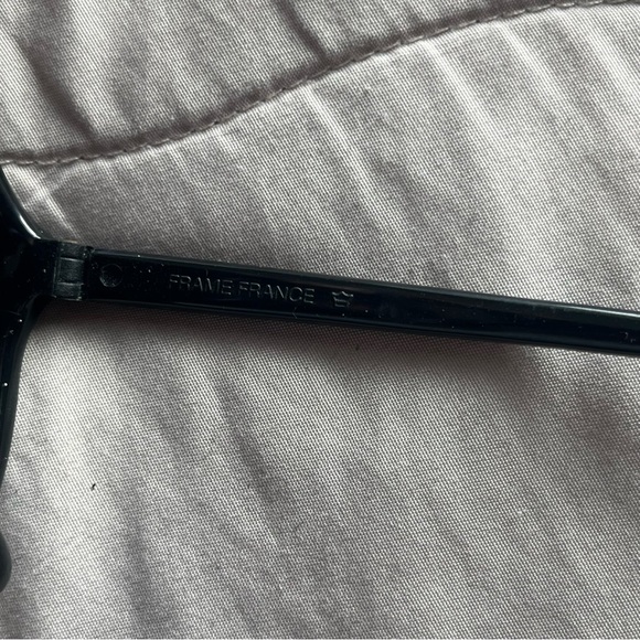 Vintage Bollé ACRYLEX Black Aviator Sunglasses - Picture 4 of 4